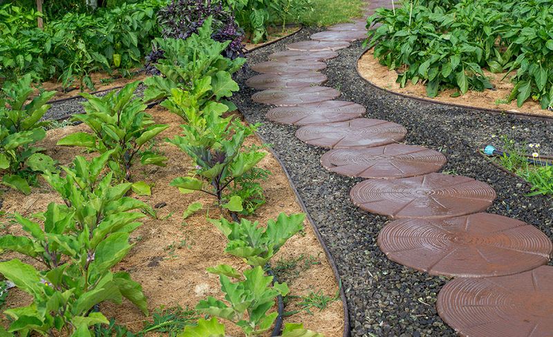 Carpet Mulch Pathways