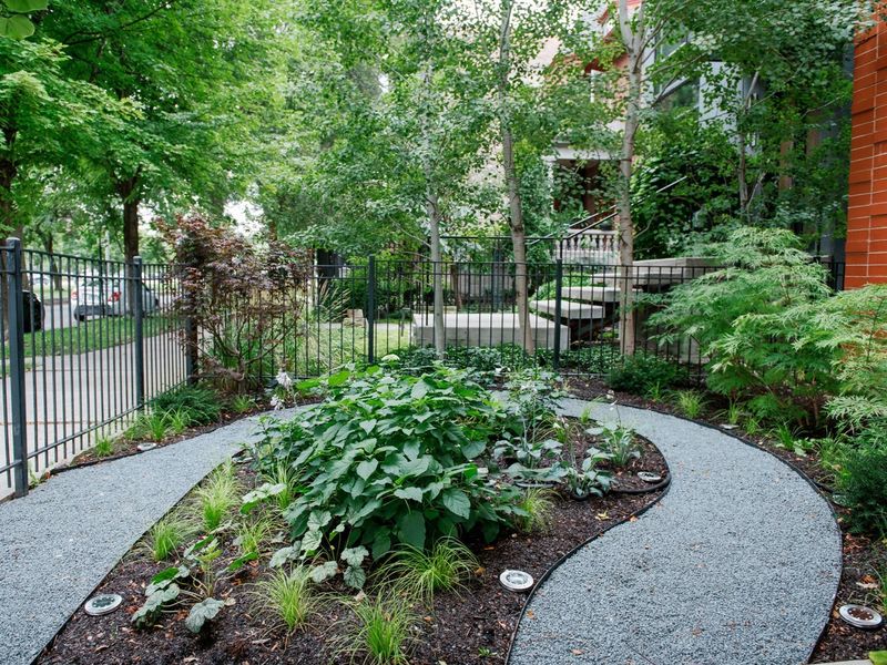 Meandering Corner Pathways