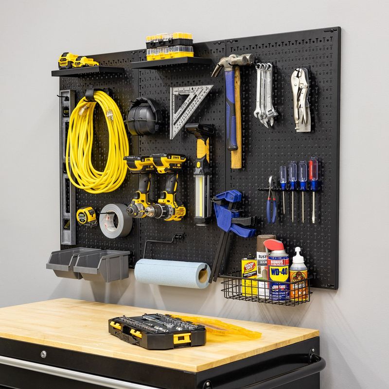 Pegboard Customizable Wall Systems