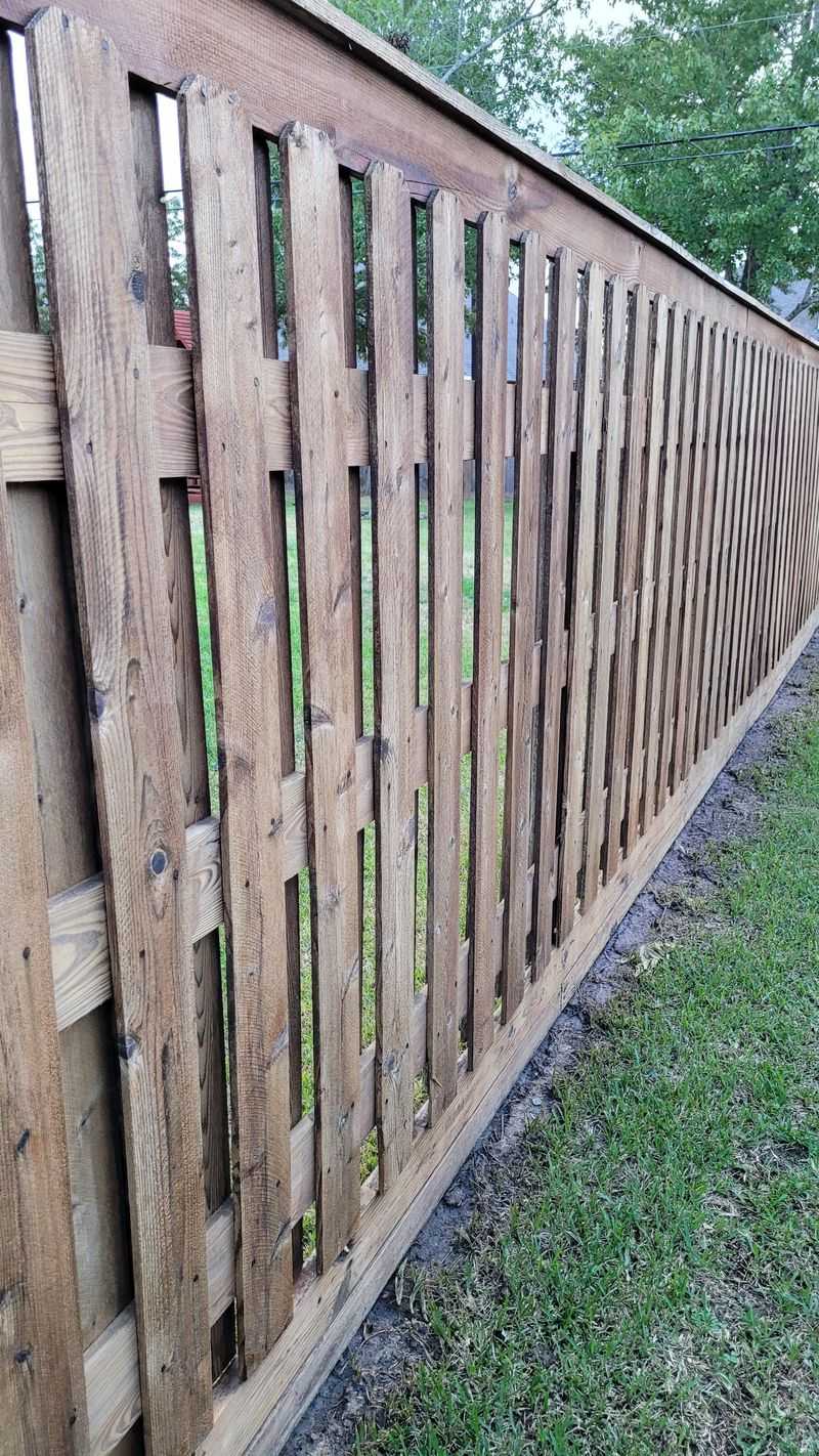 Staggered Wooden Panels