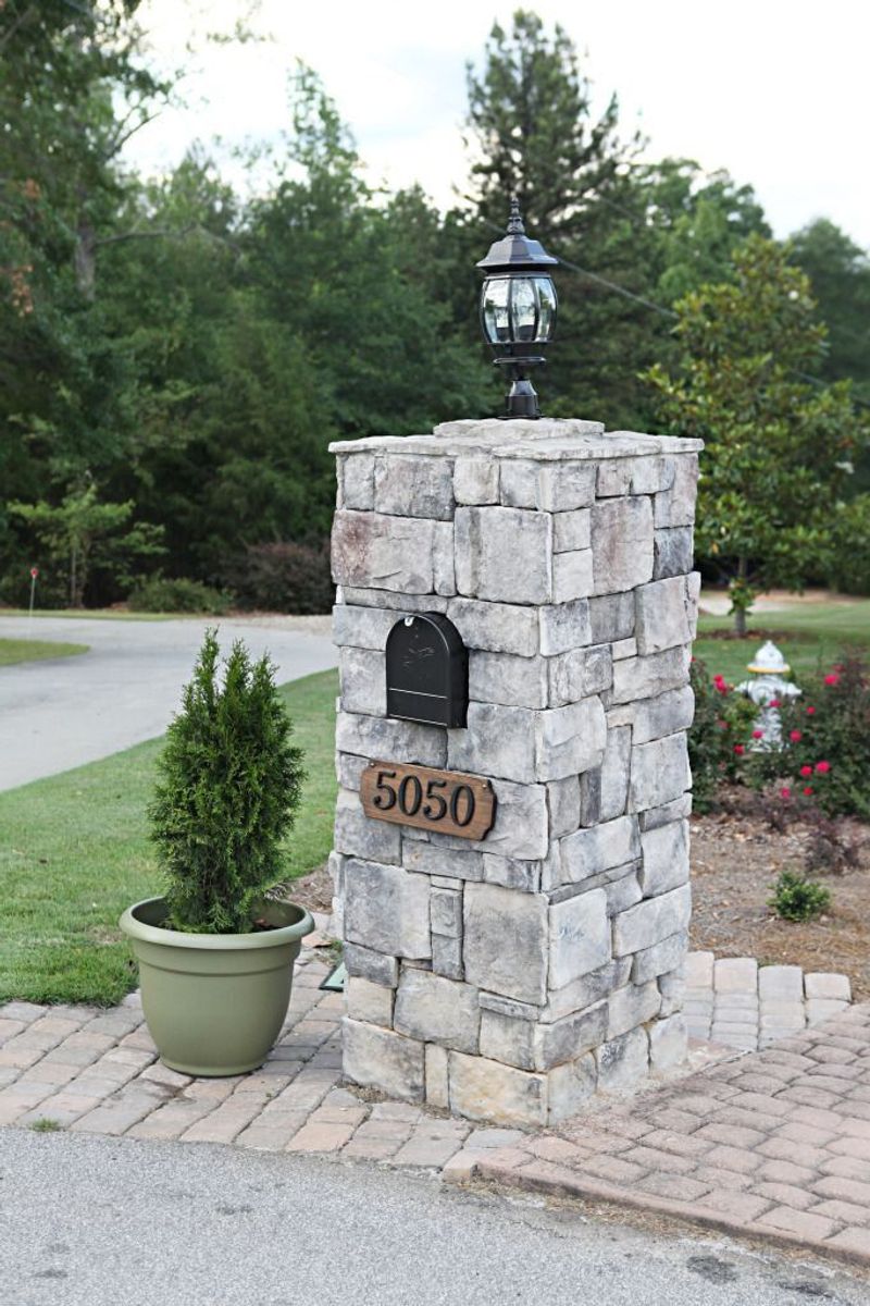 Modern Mailbox Surround
