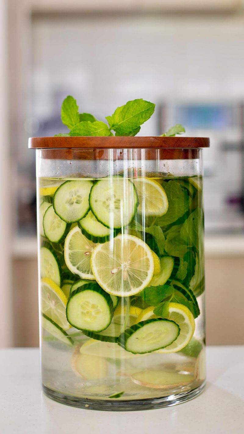Refreshing Cucumber Water