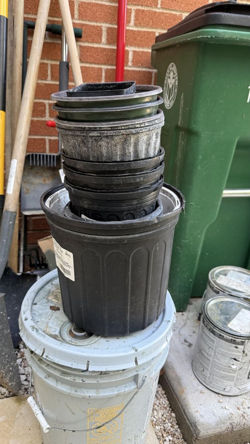 Recycled Plastic Nursery Pots