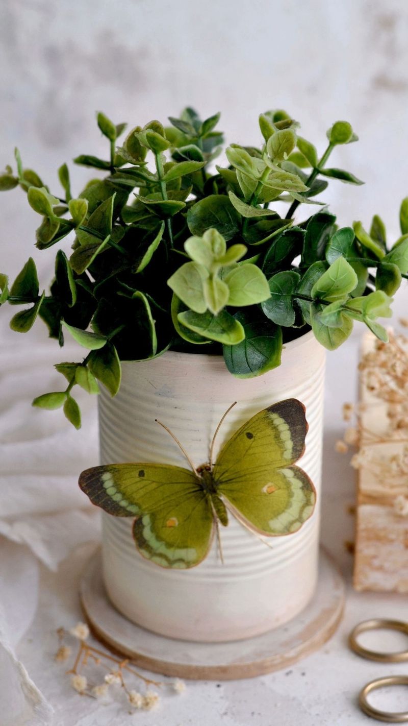 Upcycled Tin Can Planters