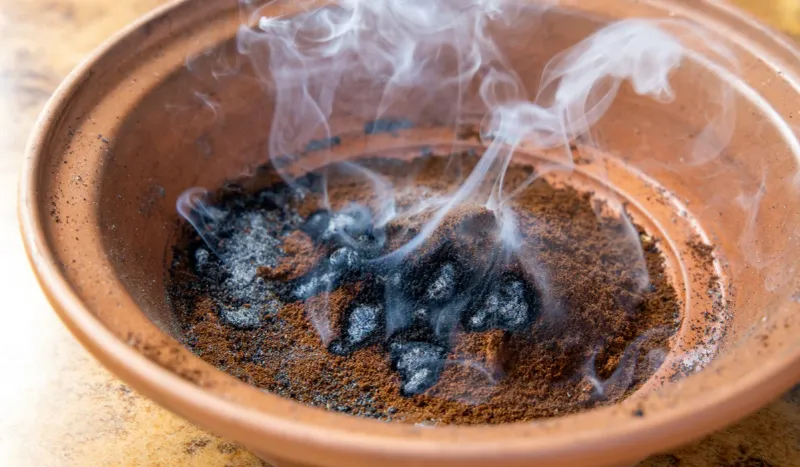Create A Coffee Grounds Burner