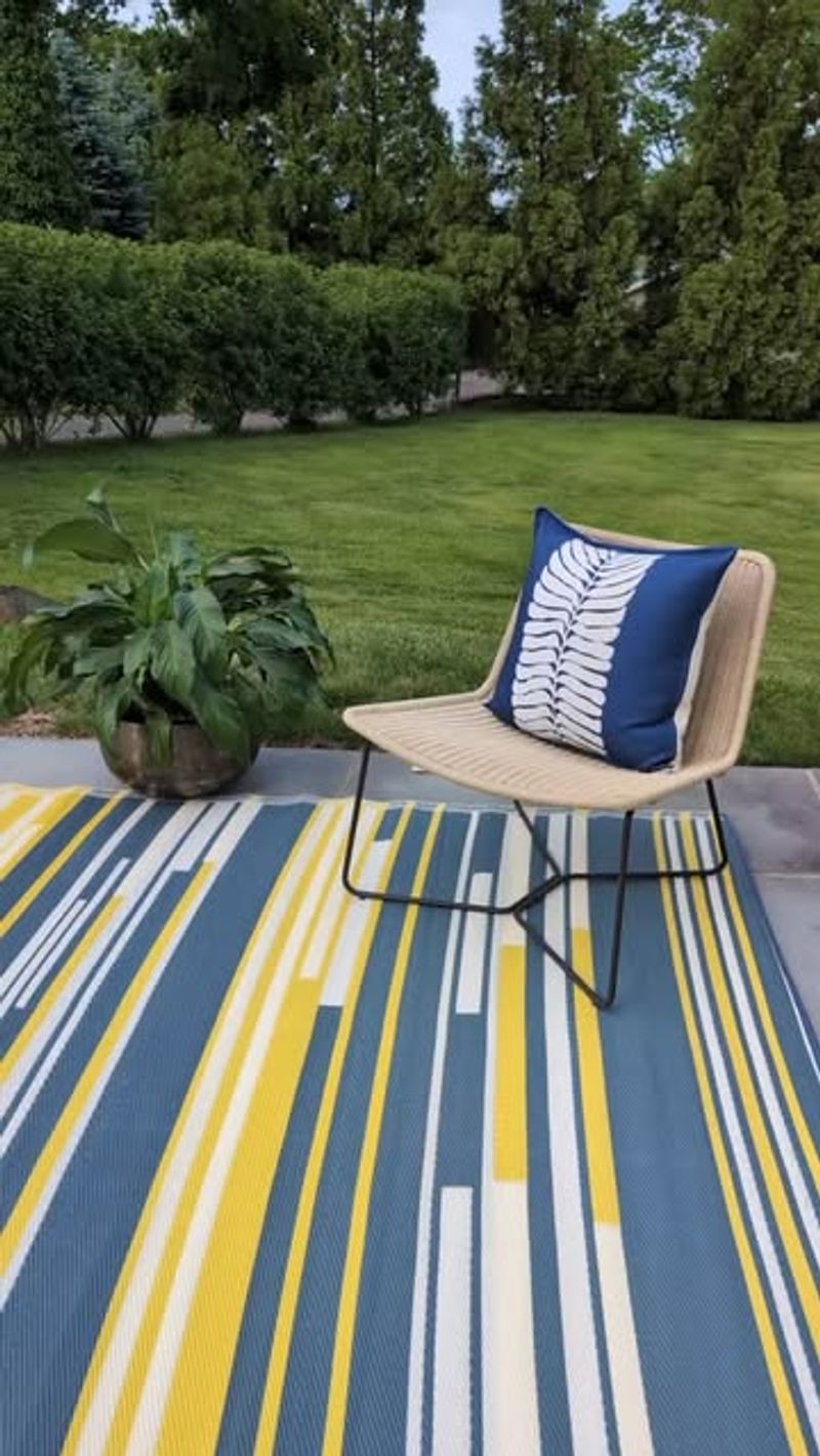 Patterned Outdoor Rug