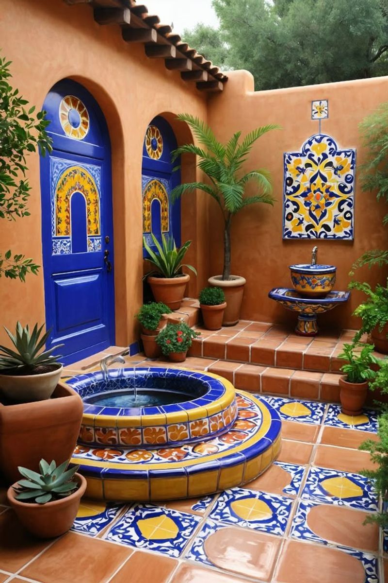 Mexican Hacienda Gardens - Vibrant Sanctuaries