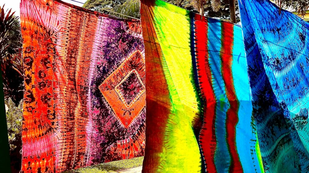 Old Scarves as Wind Barriers