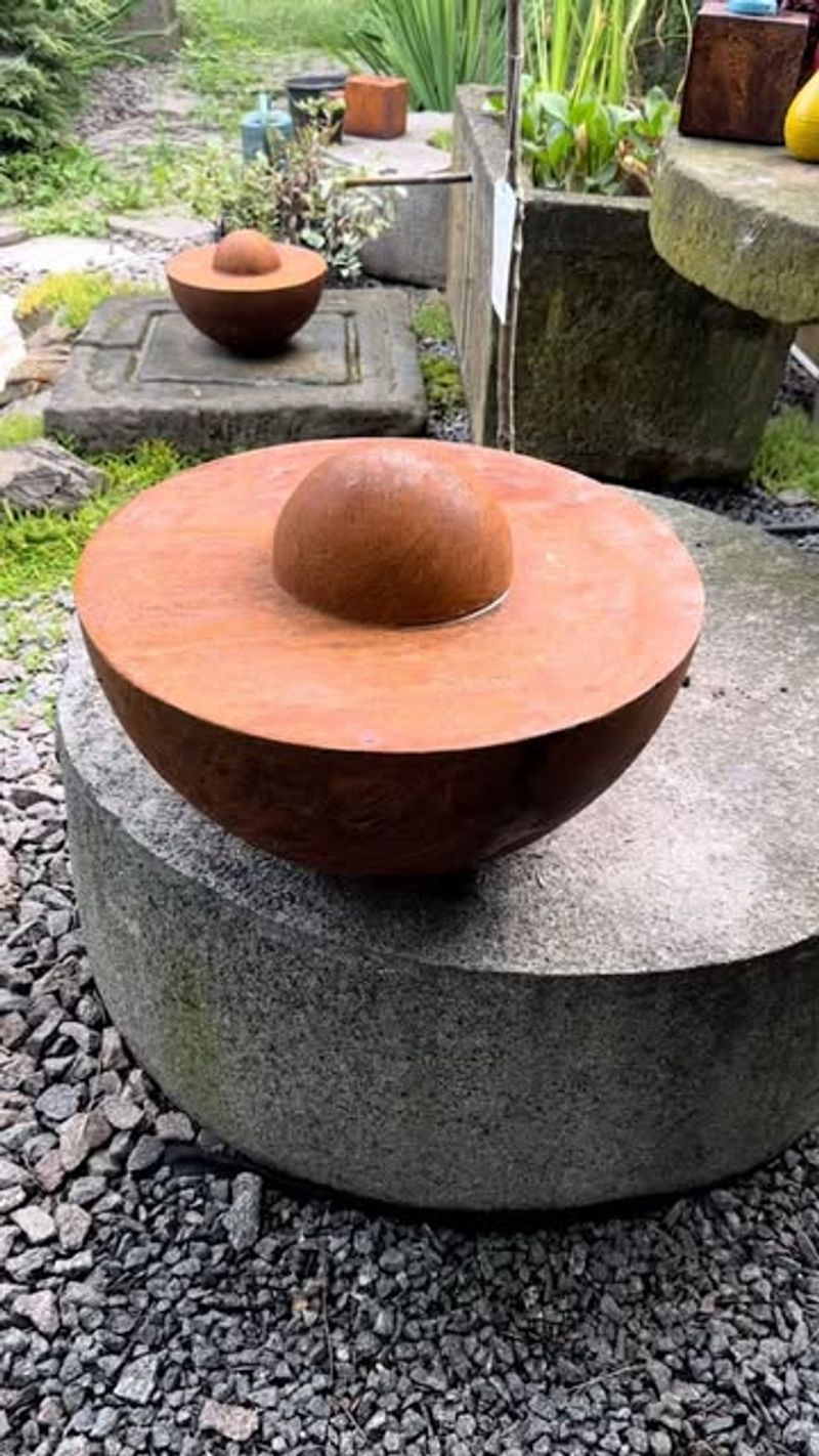 Metal or Concrete Decor