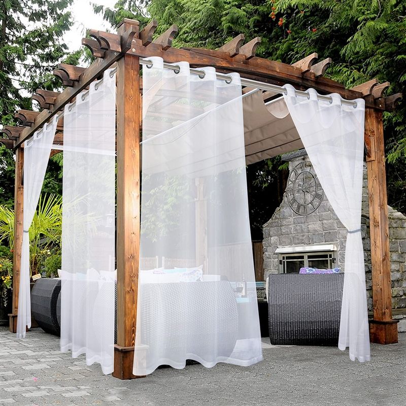 Curtained Cabana Corner