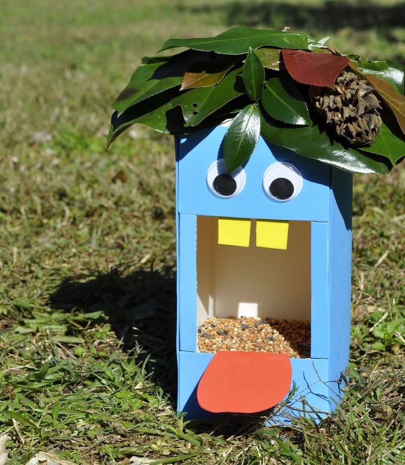 Recycled Milk Carton Cafe