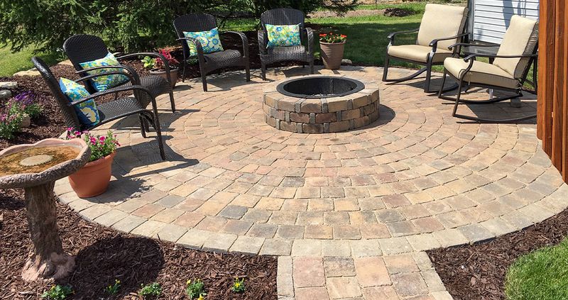 Install Brick or Paver Circle