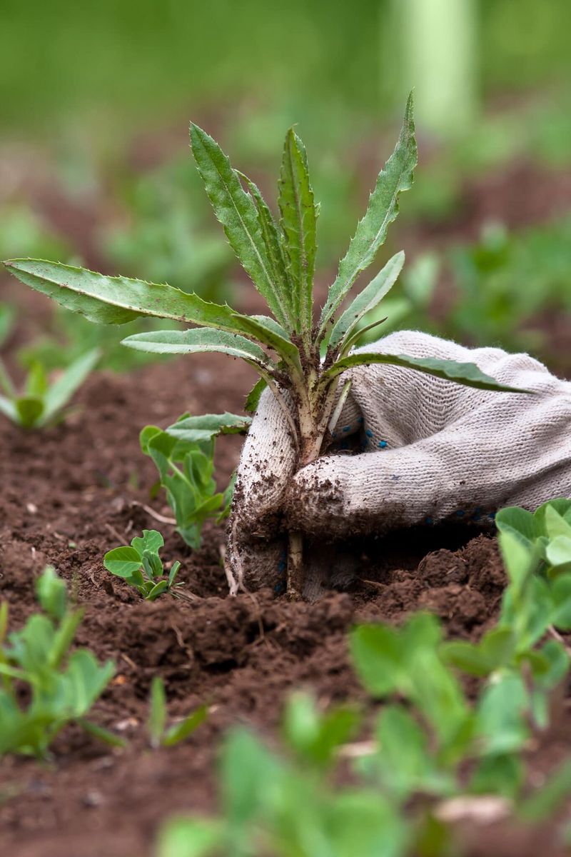 Letting Weeds Compete For Moisture
