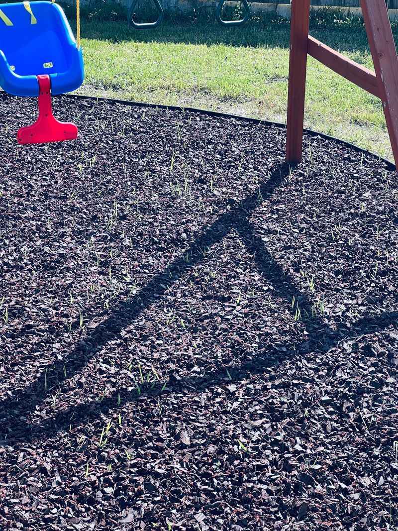 Rubber Mulch Application