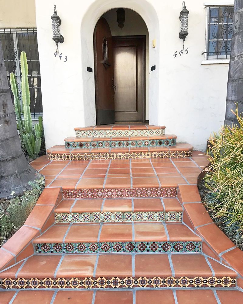 Apply Decorative Tile Risers