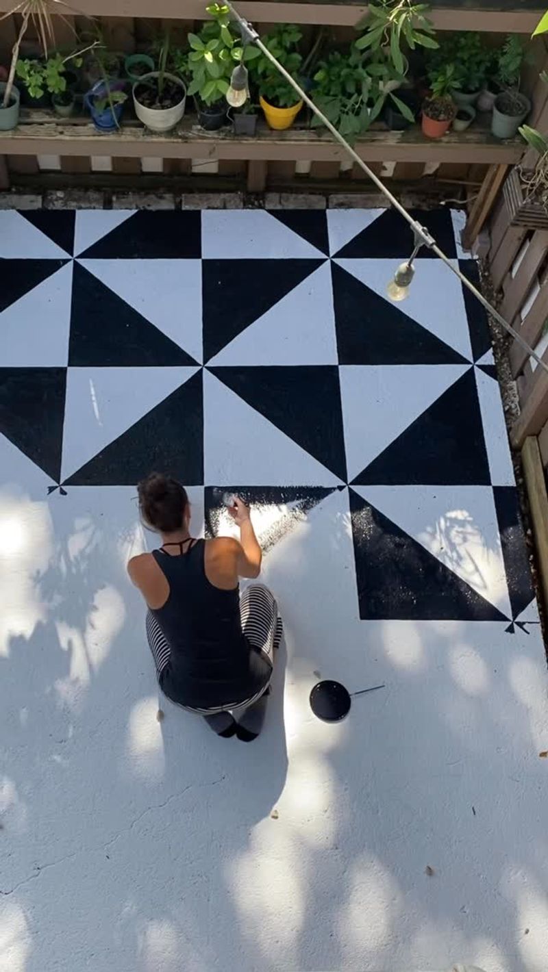 Paint Your Concrete Patio