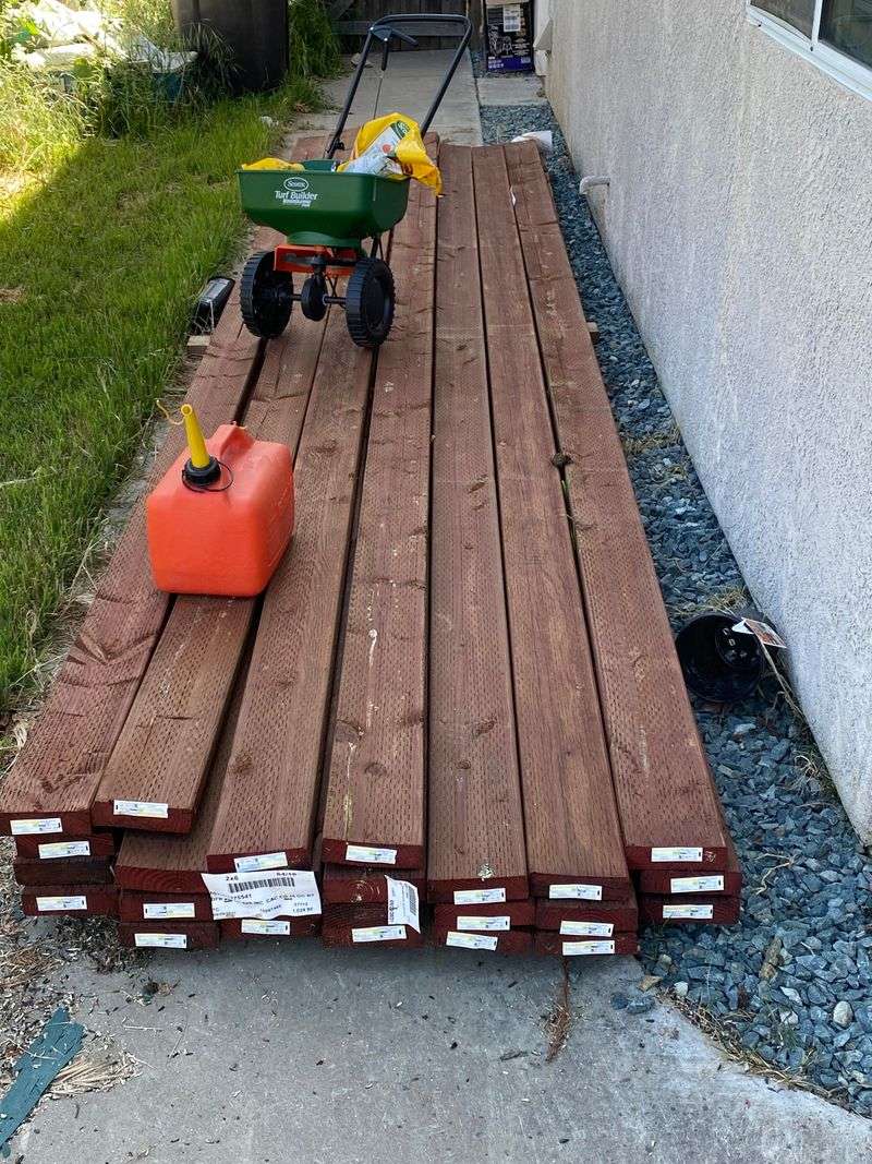 Pressure-Treated Pine Decking