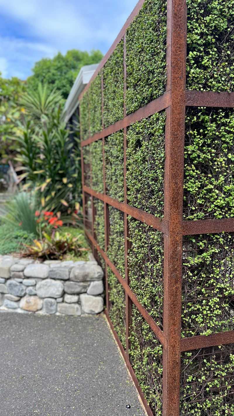 Sculptural Garden Divider