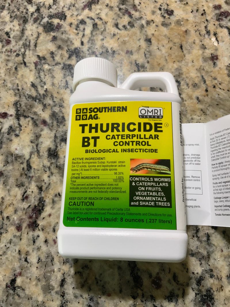 Use Bacillus thuringiensis