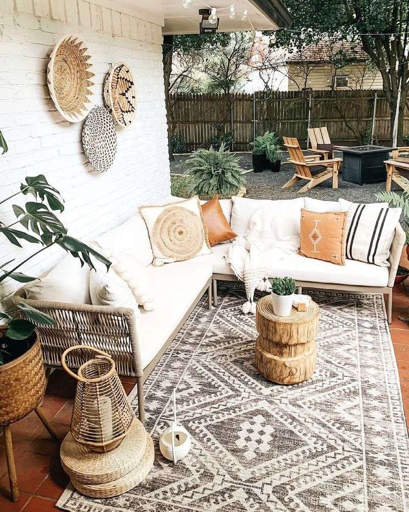 Try: Indoor-Outdoor Area Rugs