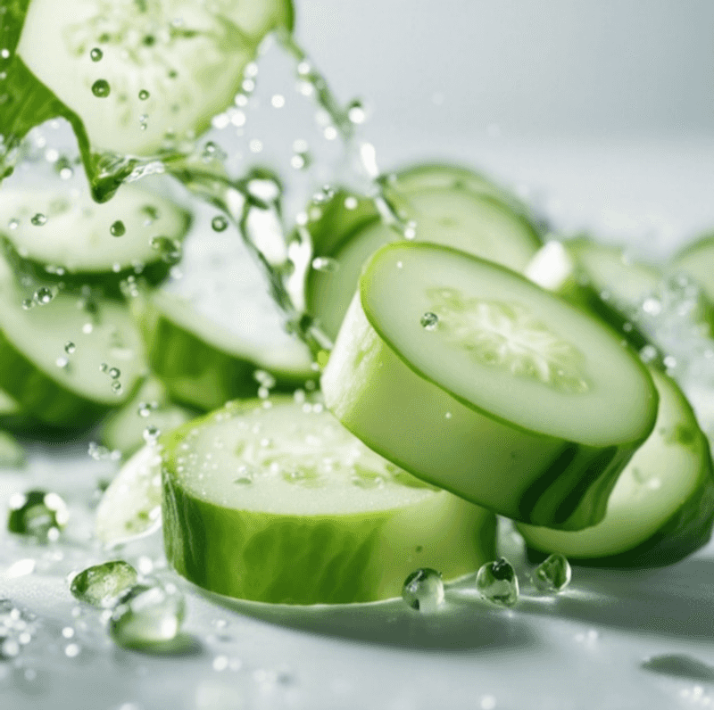 Homemade Cucumber Water