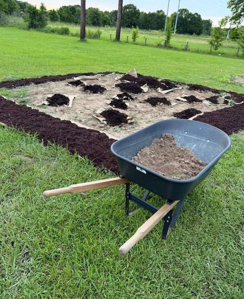 Prepare Beds With Compost