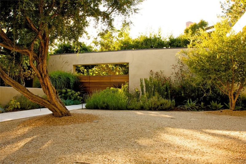 Crushed Granite Seating Area