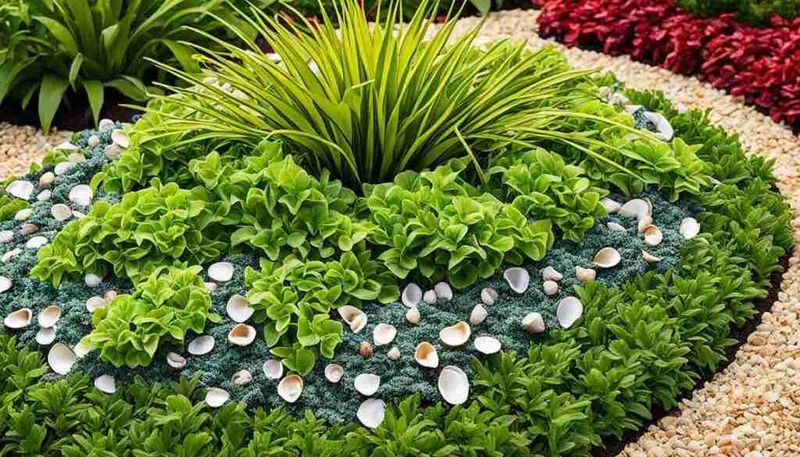 Seashell Mulch