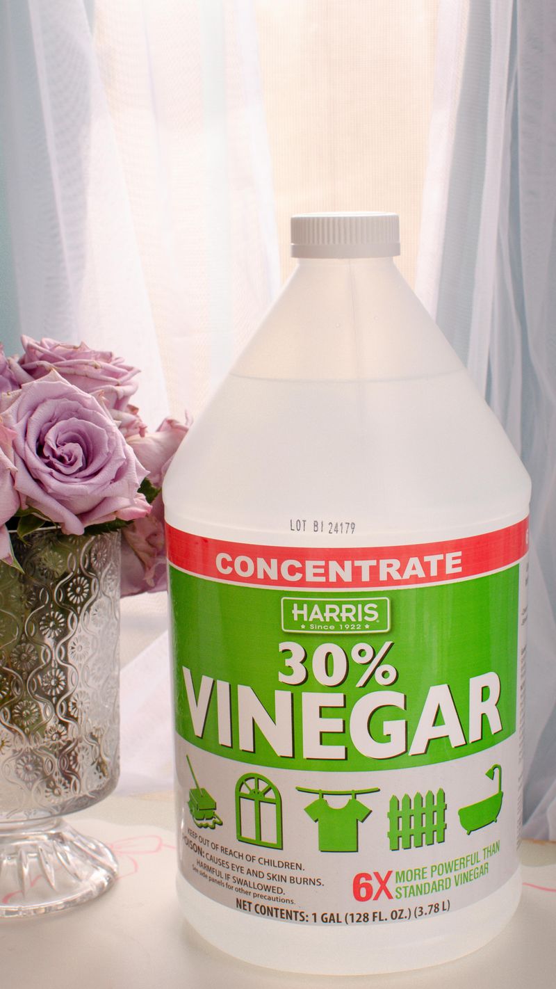 Apply Vinegar Solution