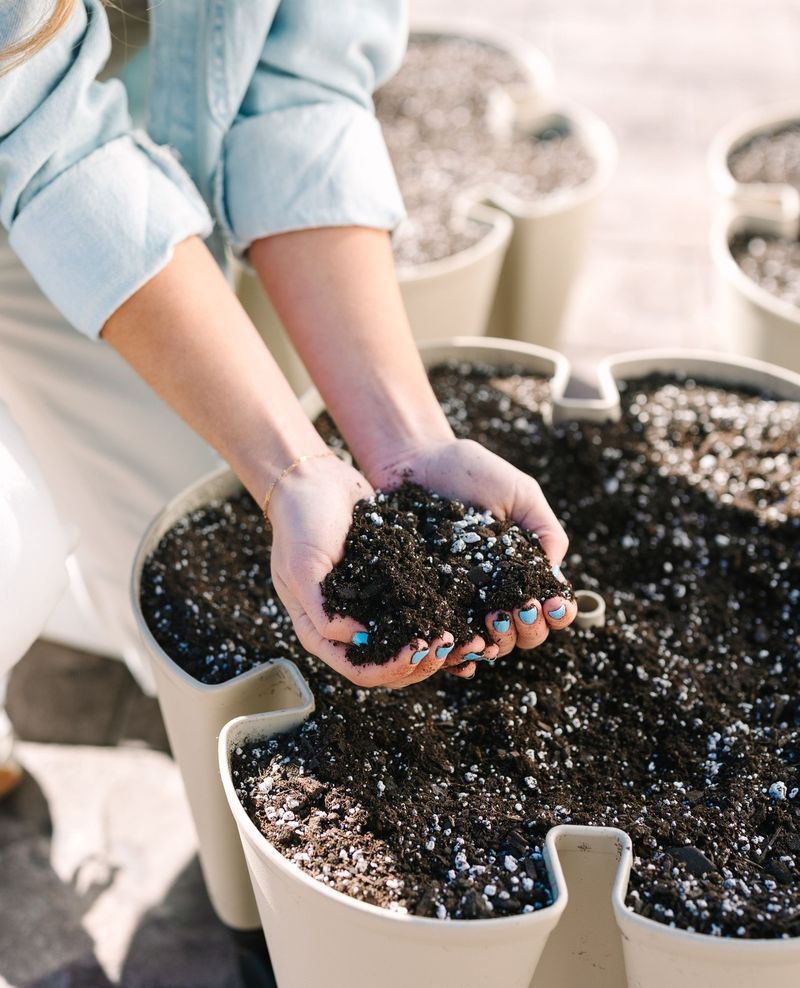 Difficulty Breaking Soil Surface