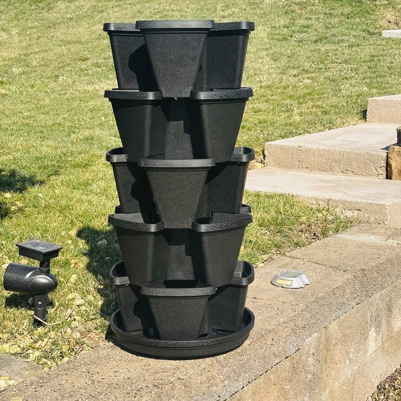 Stackable Plastic Tower Systems