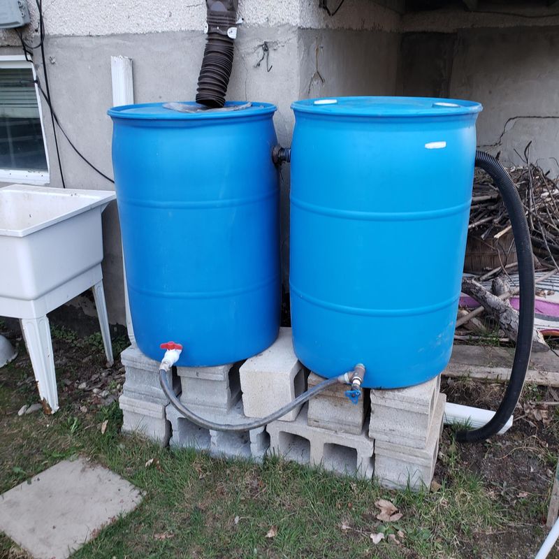 Install a Rain Barrel System
