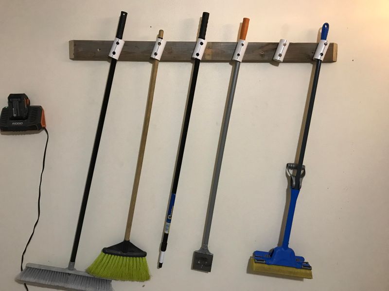 PVC Pipe Tool Organizer
