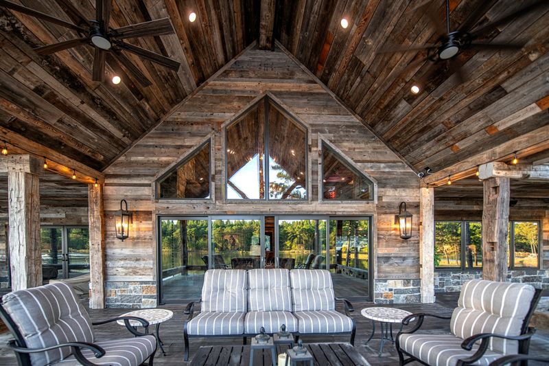 Rustic Retreat with Reclaimed Wood