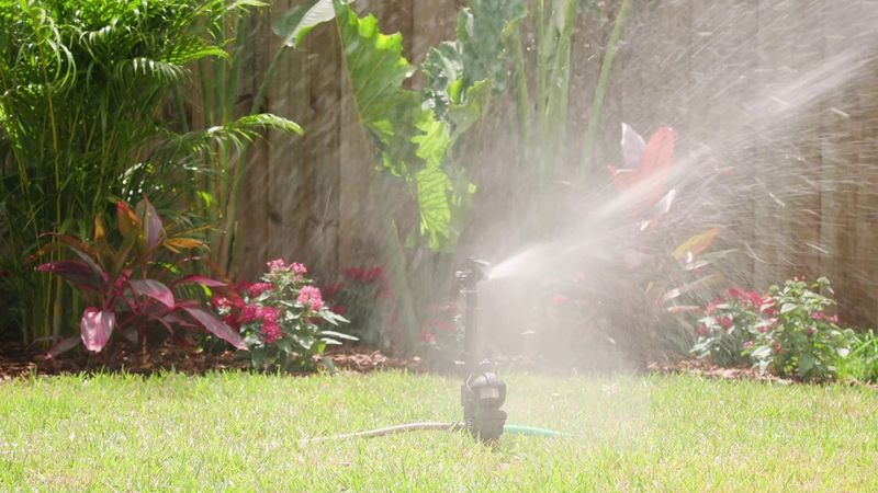 8. Install Motion-Activated Sprinklers