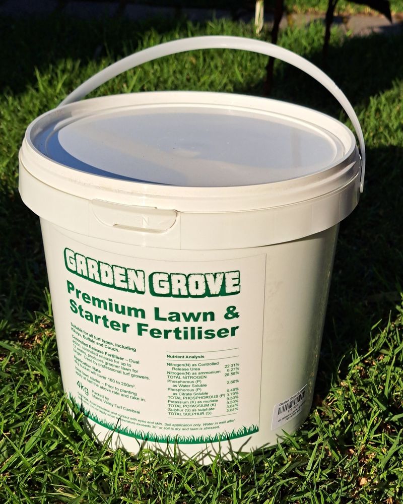 Apply Starter Fertilizer