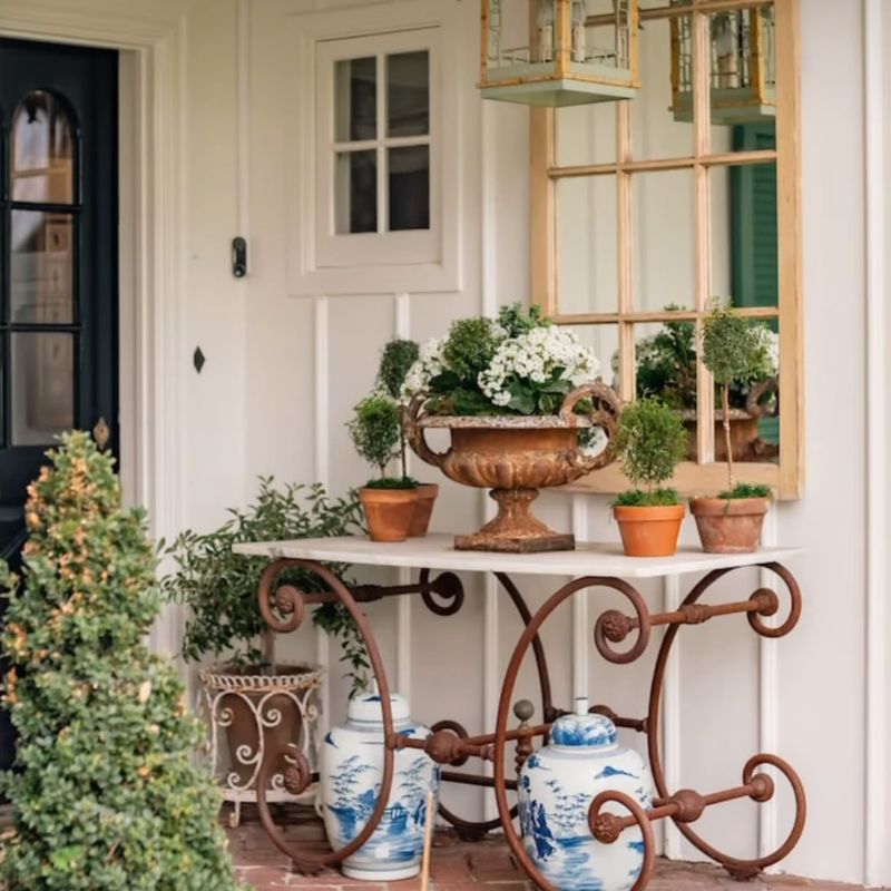 Plant-Topped Furniture