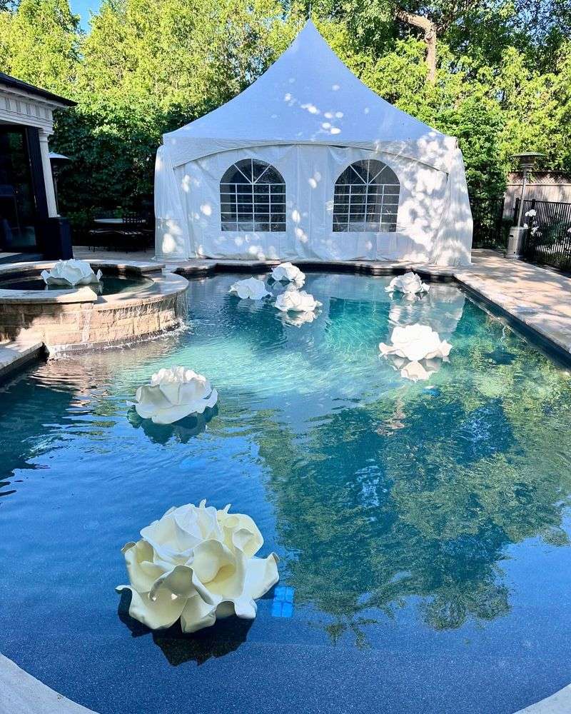 Floating Pool Decorations