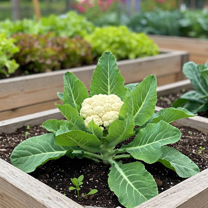 Cauliflower Struggles With Temperature Swings
