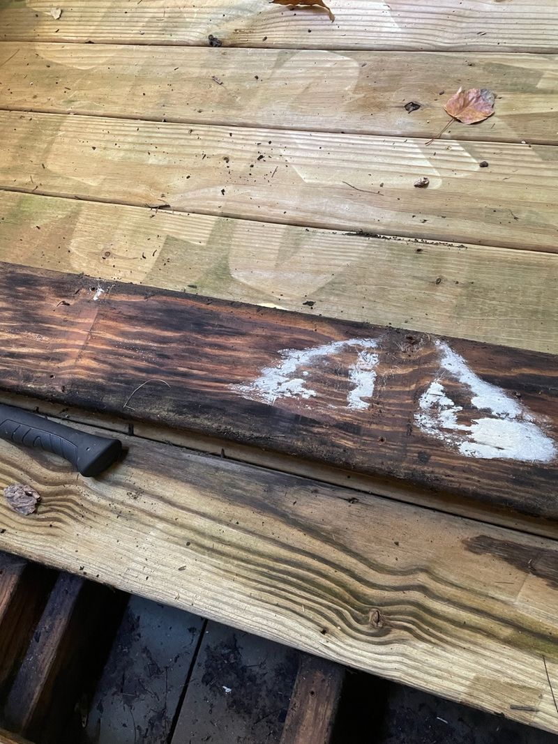 Unsealed Wood Furniture Rots Rapidly