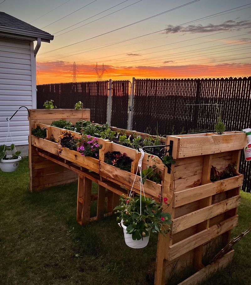 Upcycled Wooden Pallet Beds