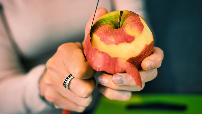 Apple Skins: Calcium-Rich Garden Helpers