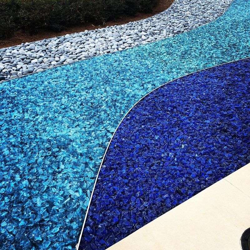 Tumbled Glass Mulch