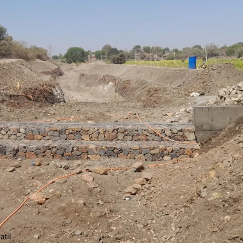 Check Dams Transforming Gullies Into Gardens