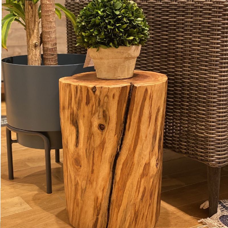 Cypress Stump Side Tables
