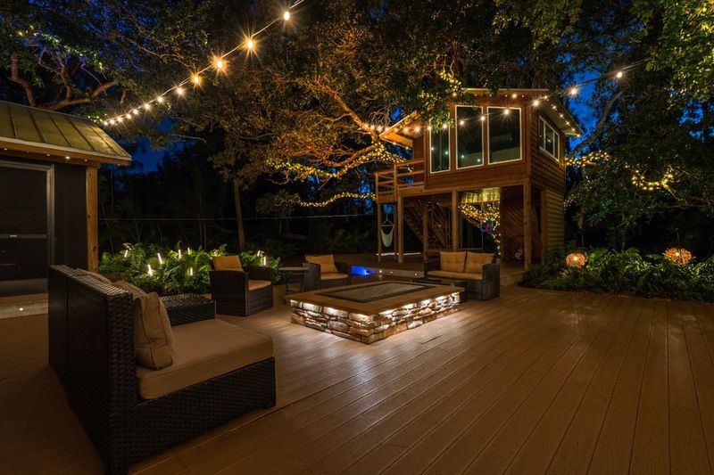 Hang String Lights Overhead