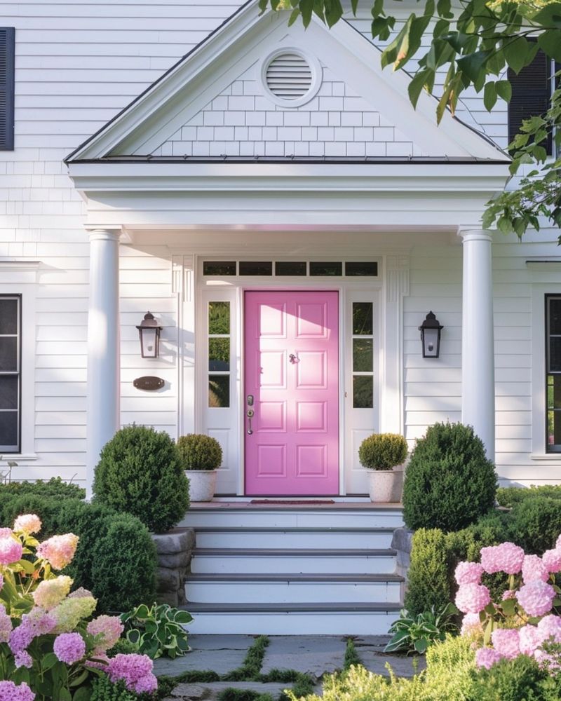 Paint Your Front Door A Bold Color