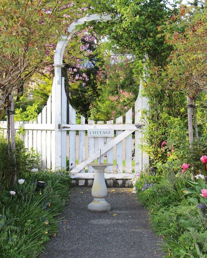Install a Charming Garden Gate