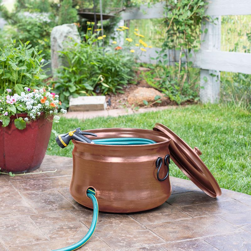 Fashion a Garden Hose Holder