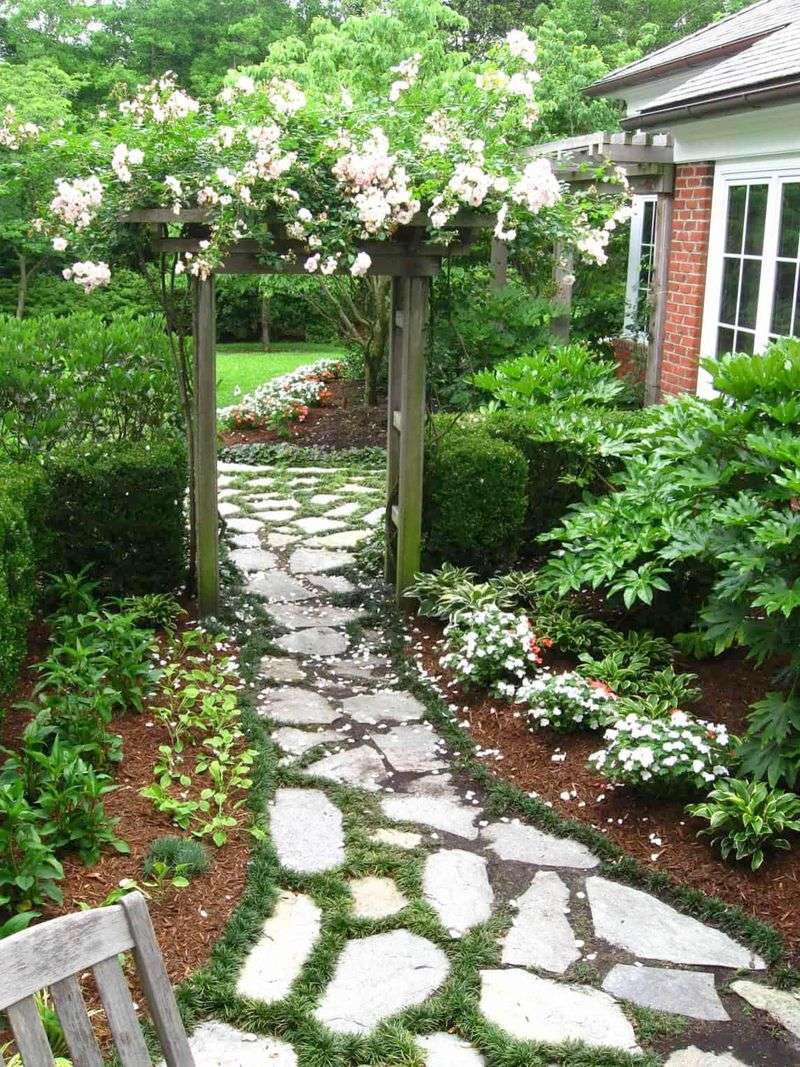 Stepping Stone Herb Garden